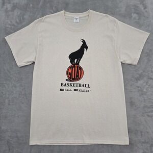 Noah NYC The Goat T-shirt Mens L Basketball Streetwear Graphic Tee Off White